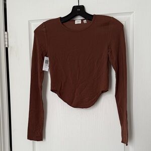 Wilfred- potion long sleeve in colour cognac